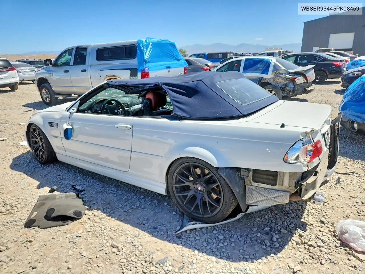 2005 BMW M3 VIN: WBSBR93445PK08469 Lot: 55638536