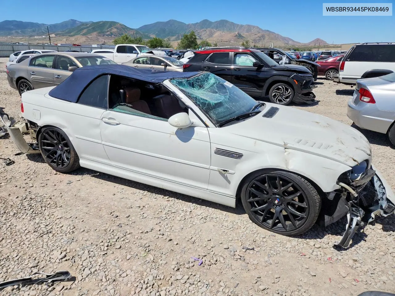 2005 BMW M3 VIN: WBSBR93445PK08469 Lot: 55638536