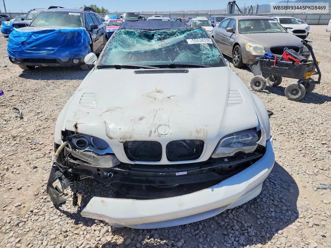 2005 BMW M3 VIN: WBSBR93445PK08469 Lot: 55638536