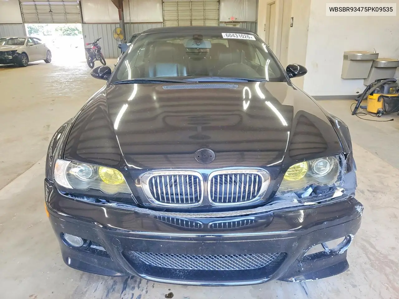 2005 BMW M3 VIN: WBSBR93475PK09535 Lot: 60431026