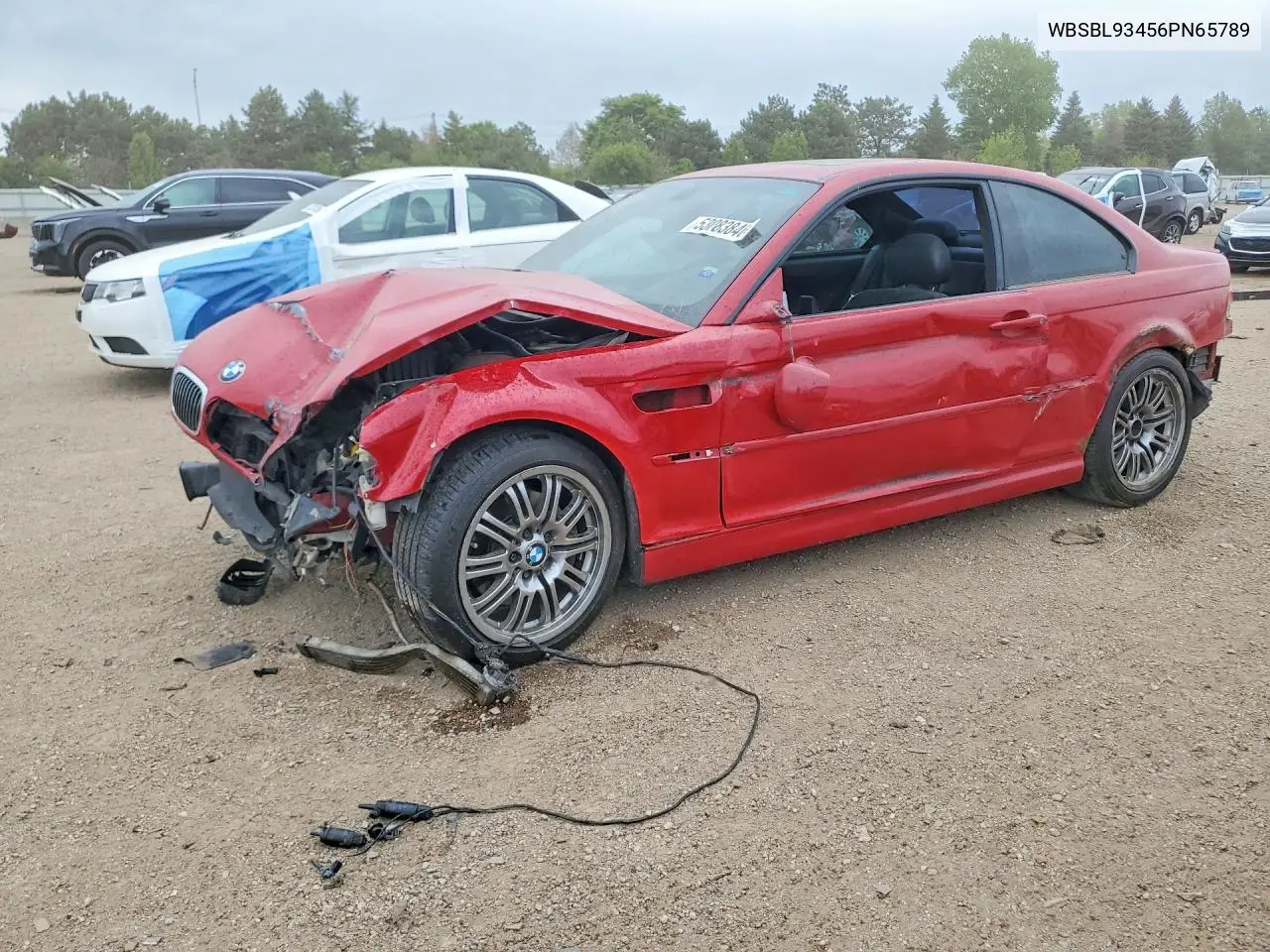 2006 BMW M3 VIN: WBSBL93456PN65789 Lot: 53083846