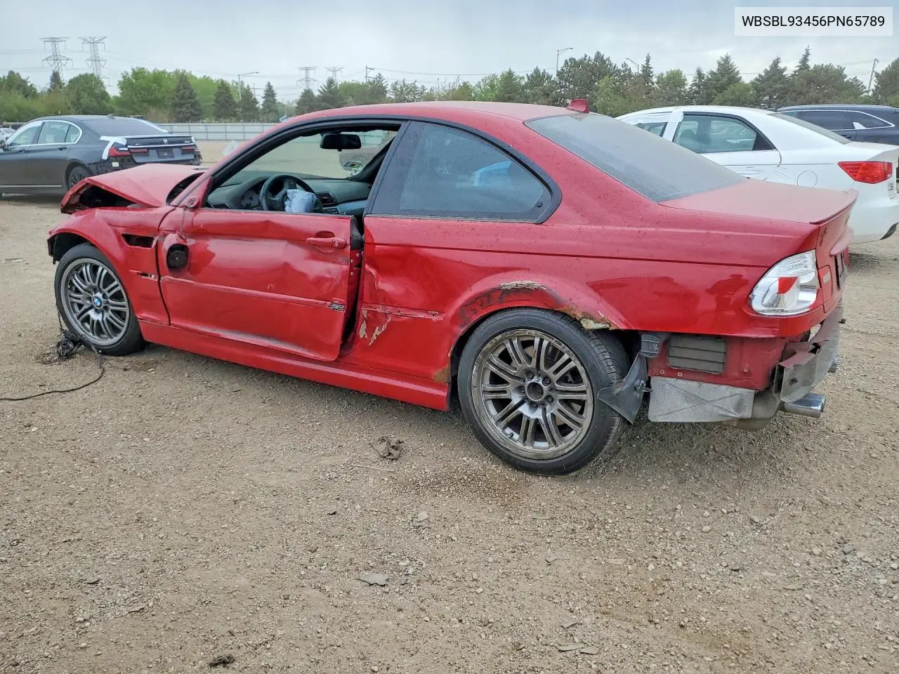 2006 BMW M3 VIN: WBSBL93456PN65789 Lot: 53083846