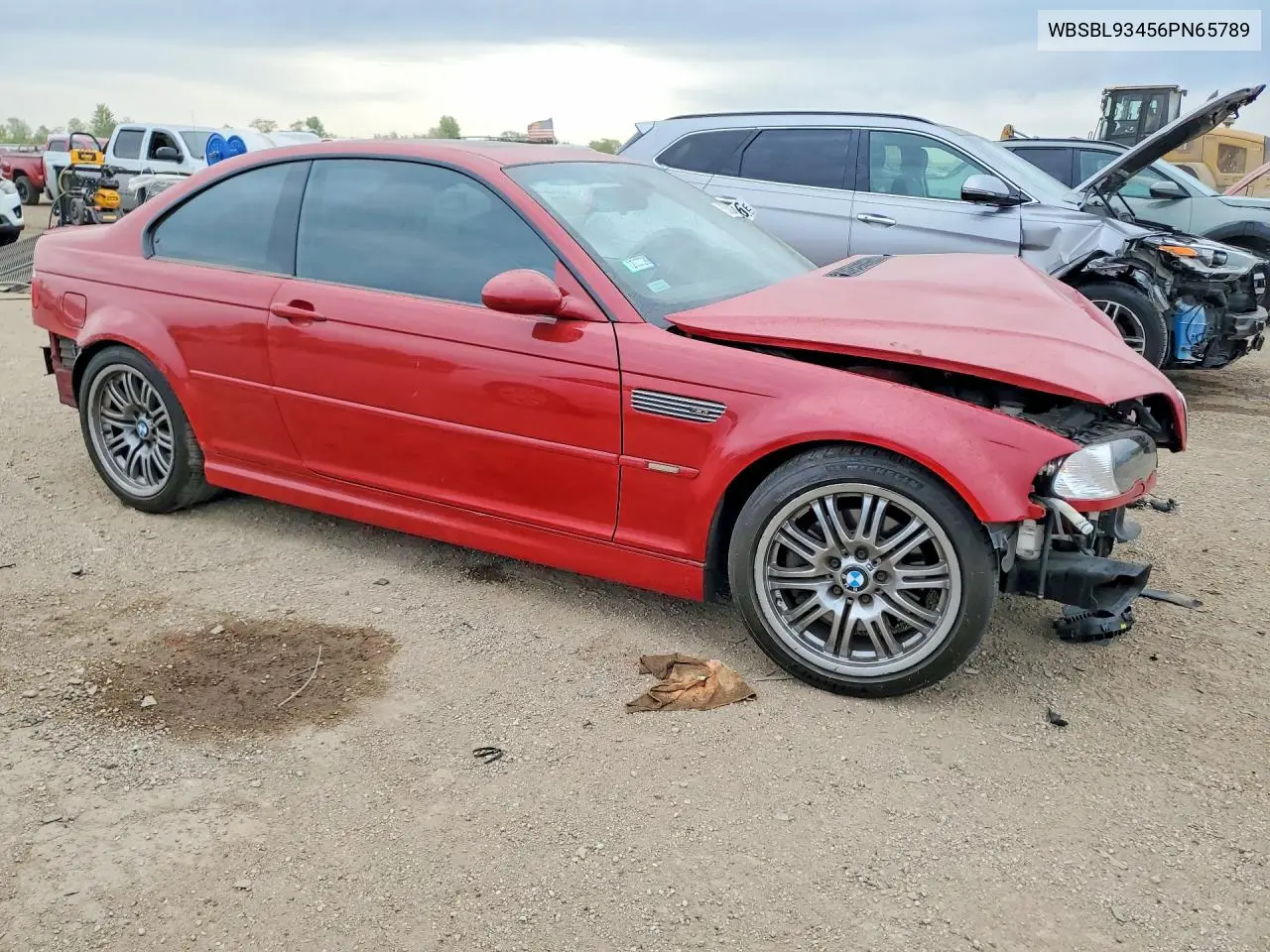 2006 BMW M3 VIN: WBSBL93456PN65789 Lot: 53083846