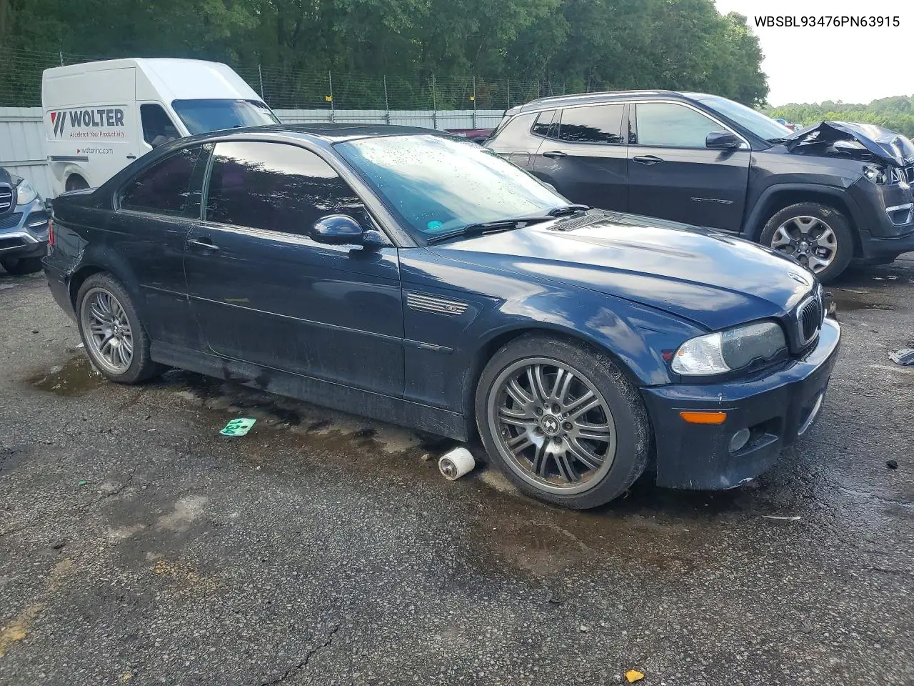 2006 BMW 3 Series M3 VIN: WBSBL93476PN63915 Lot: 60960606