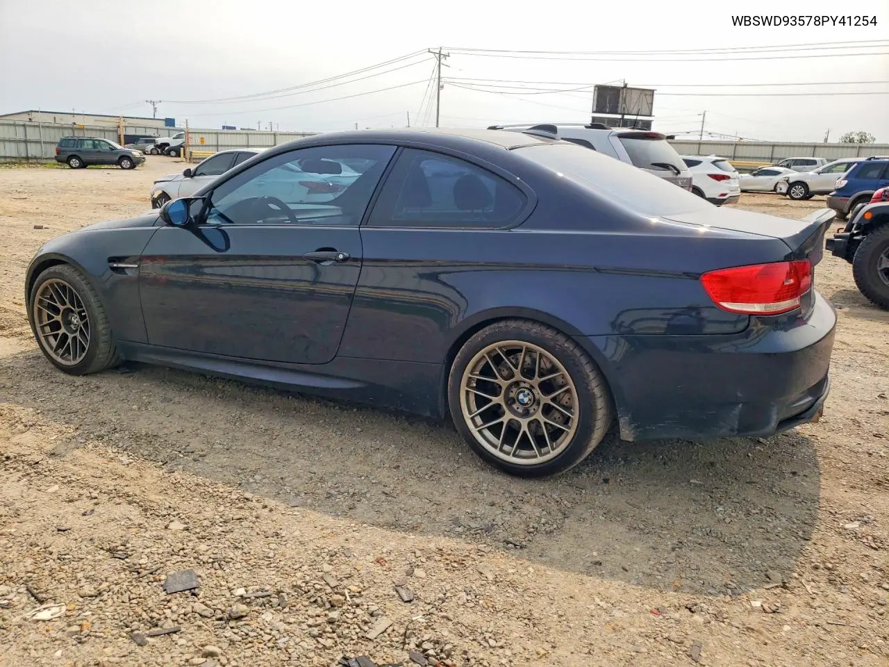 2008 BMW M3 VIN: WBSWD93578PY41254 Lot: 59859656