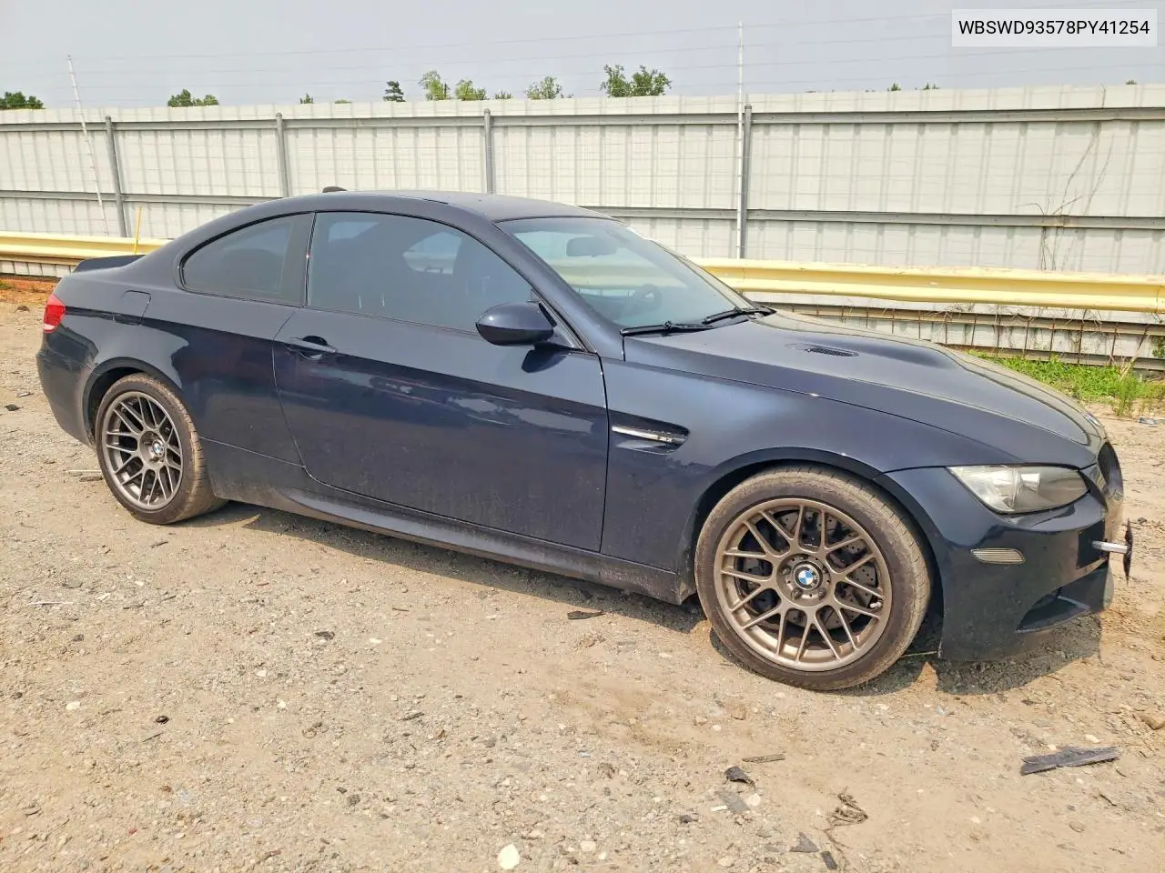 2008 BMW M3 VIN: WBSWD93578PY41254 Lot: 59859656