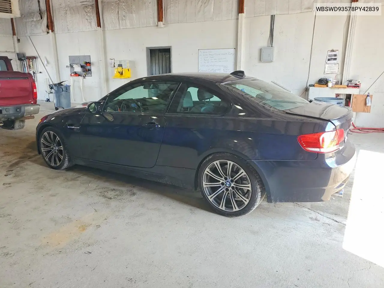 2008 BMW M3 VIN: WBSWD93578PY42839 Lot: 60449916