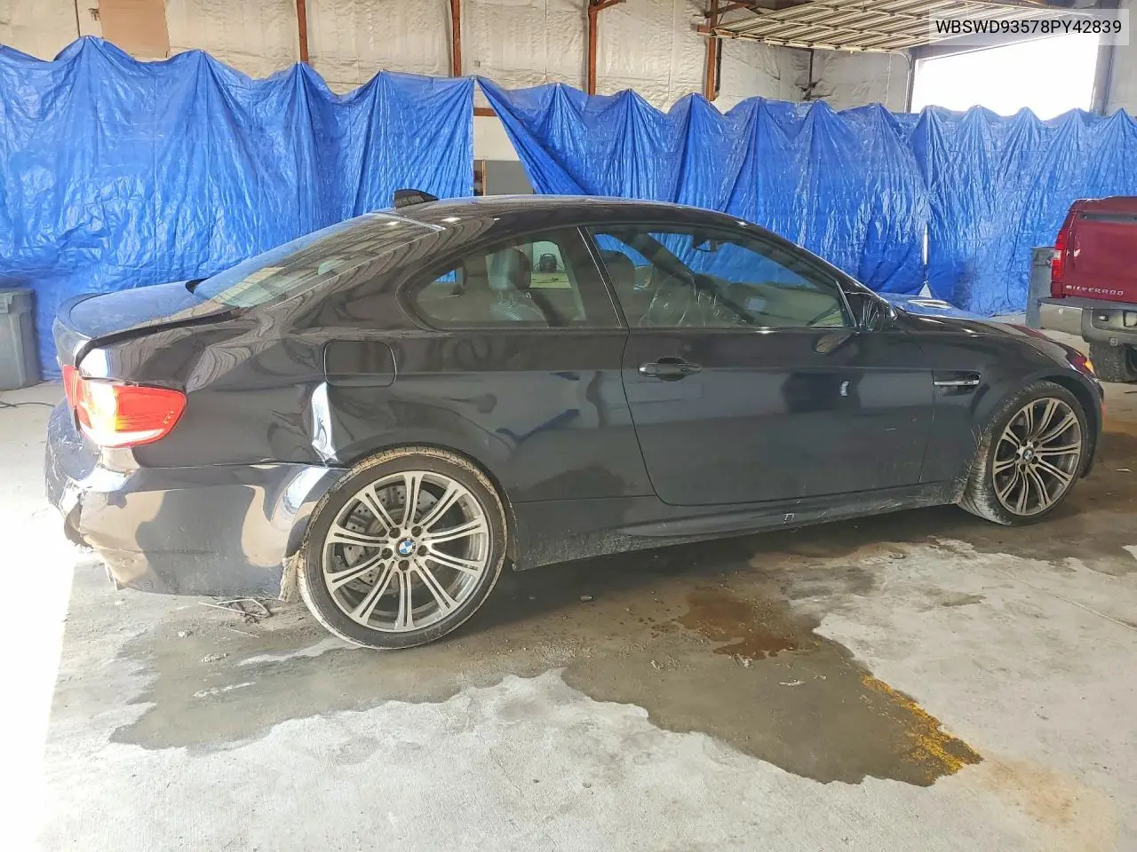 2008 BMW M3 VIN: WBSWD93578PY42839 Lot: 60449916