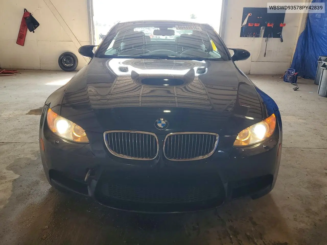 2008 BMW M3 VIN: WBSWD93578PY42839 Lot: 60449916