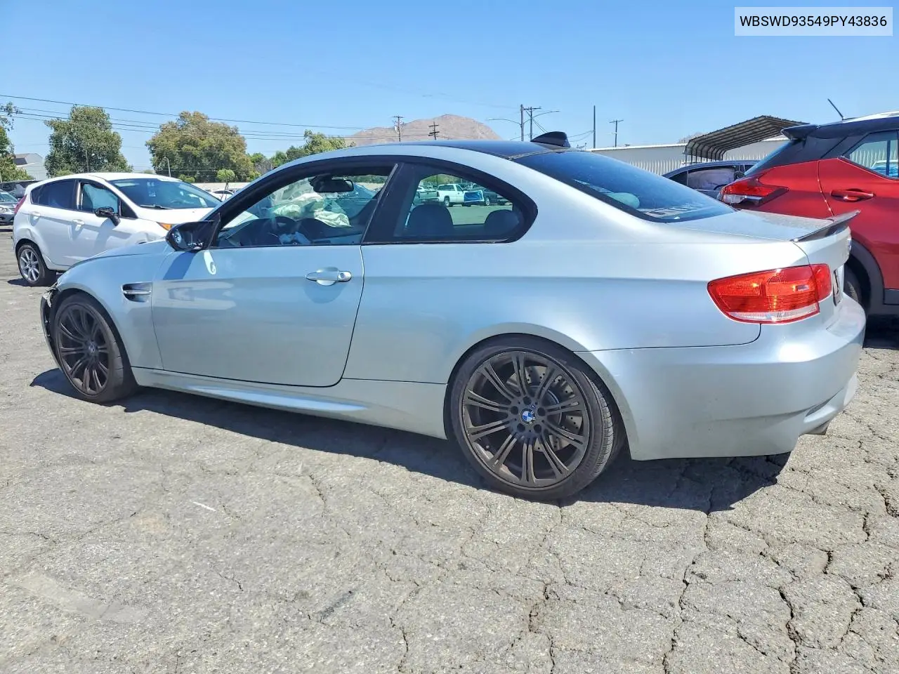 2009 BMW M3 VIN: WBSWD93549PY43836 Lot: 60079486