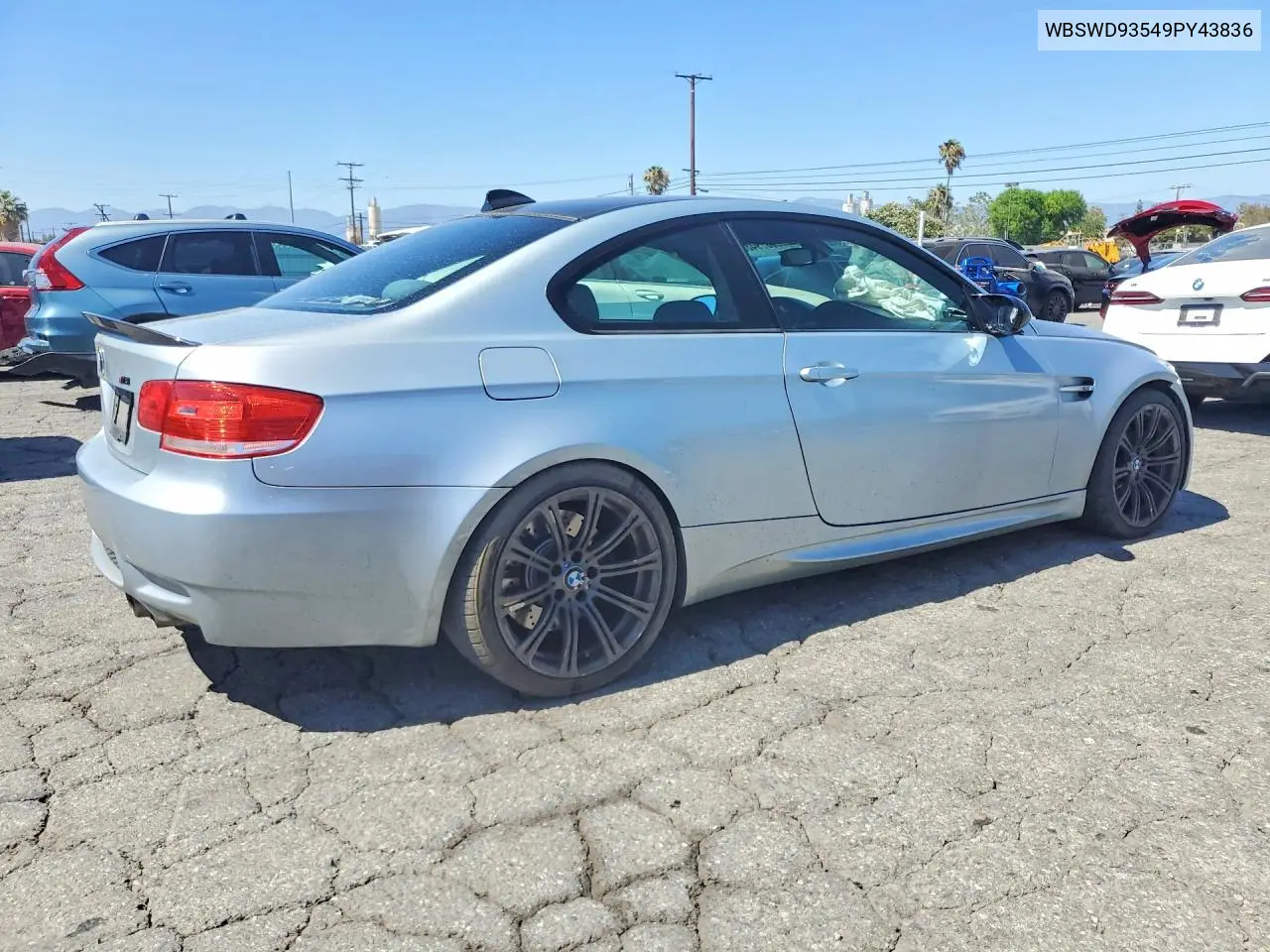 2009 BMW M3 VIN: WBSWD93549PY43836 Lot: 60079486