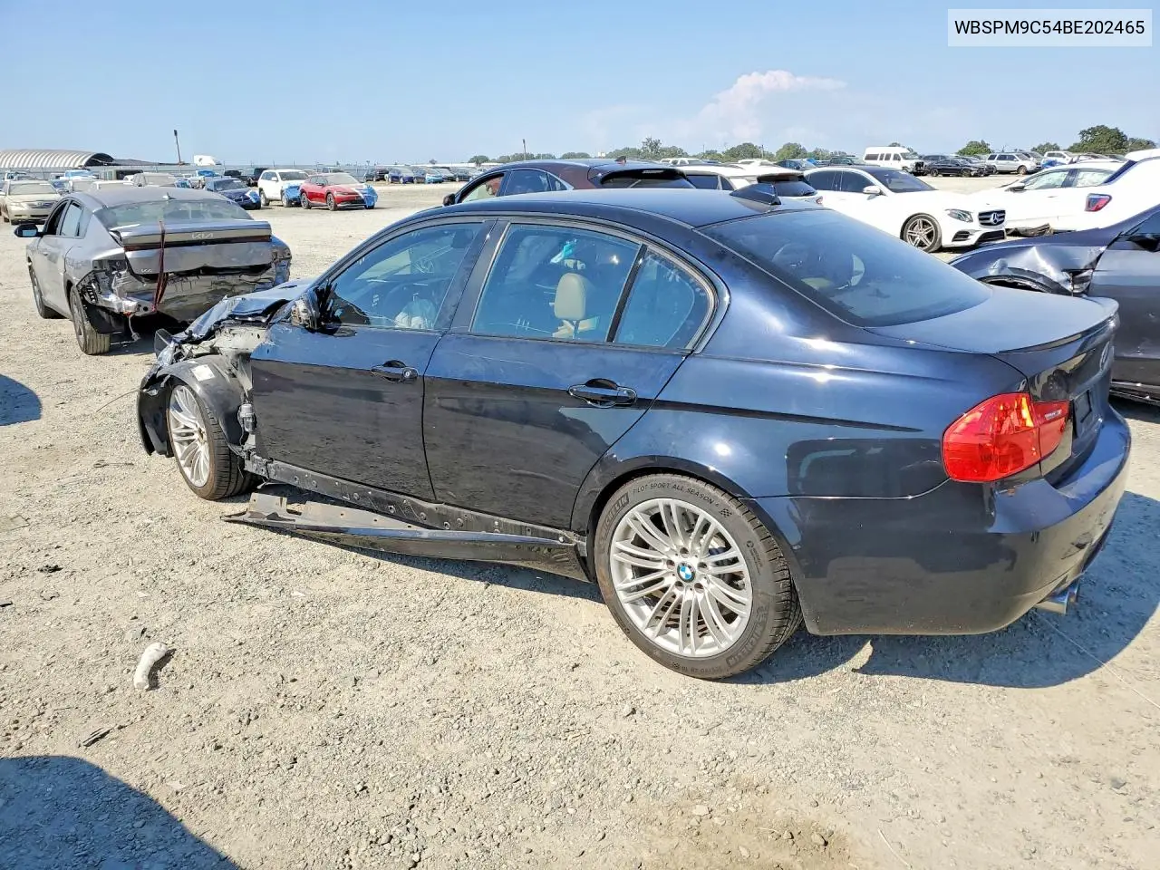 2011 BMW M3 VIN: WBSPM9C54BE202465 Lot: 58135376