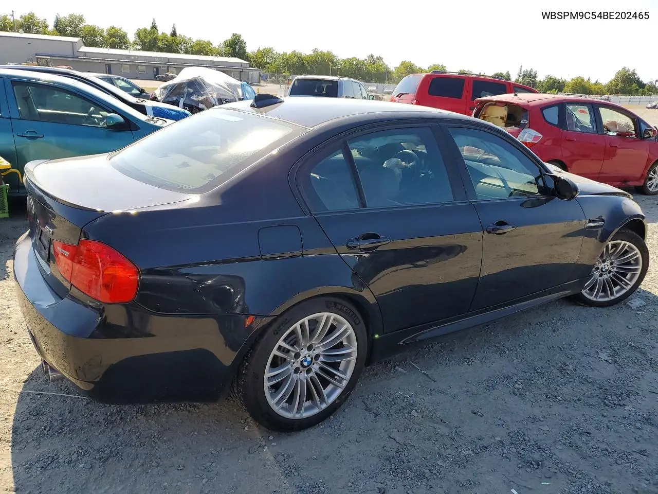 2011 BMW M3 VIN: WBSPM9C54BE202465 Lot: 58135376