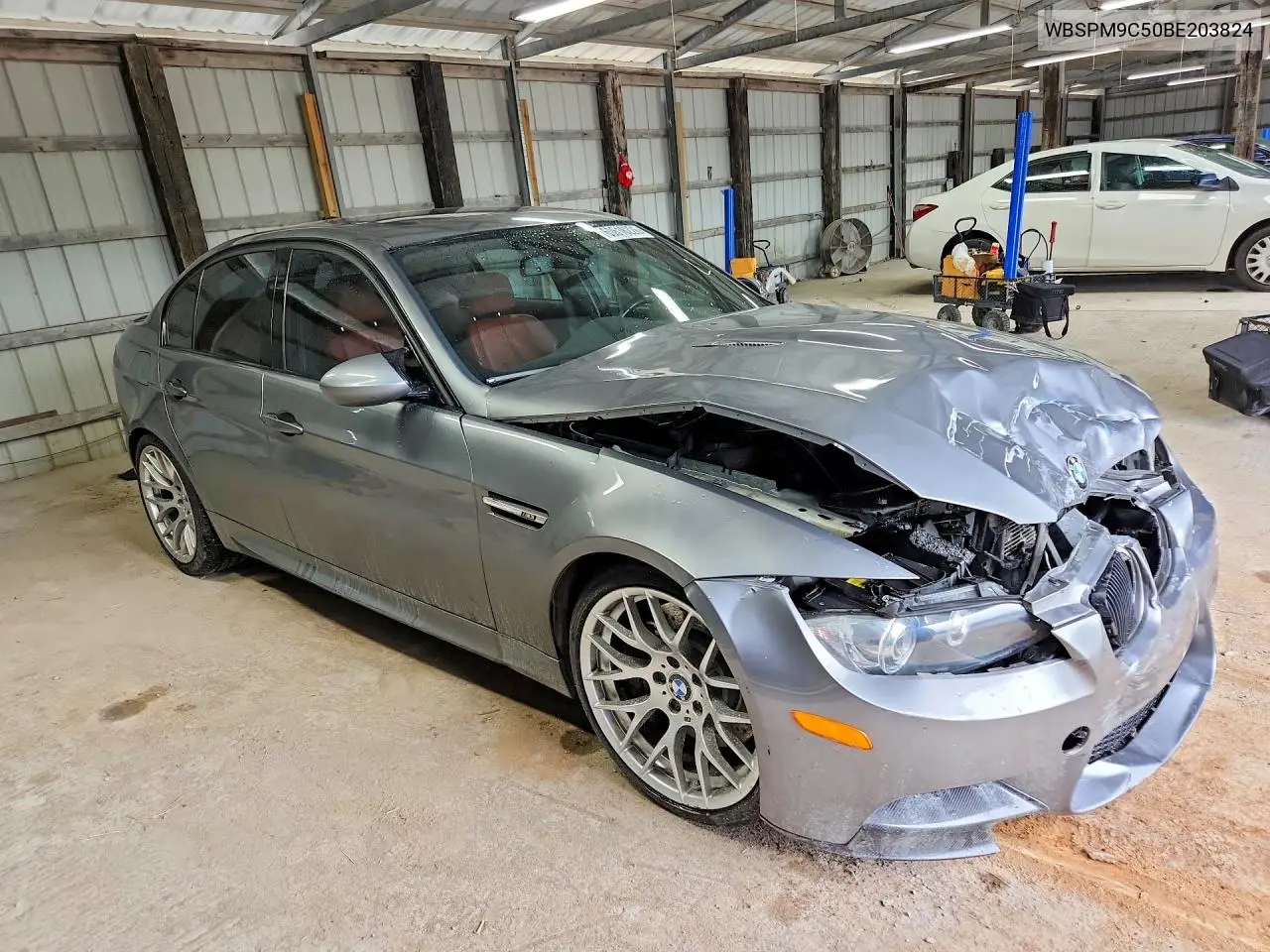 2011 BMW M3 VIN: WBSPM9C50BE203824 Lot: 60616226
