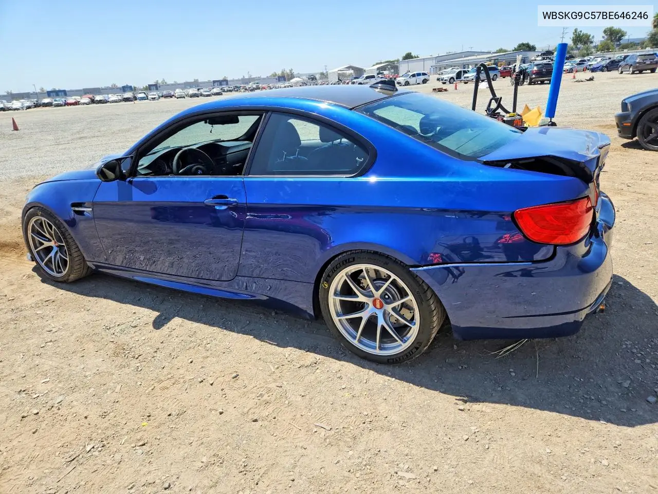 2011 BMW M3 VIN: WBSKG9C57BE646246 Lot: 60837006