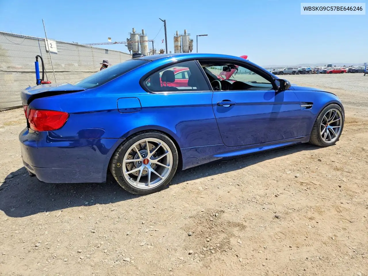 2011 BMW M3 VIN: WBSKG9C57BE646246 Lot: 60837006