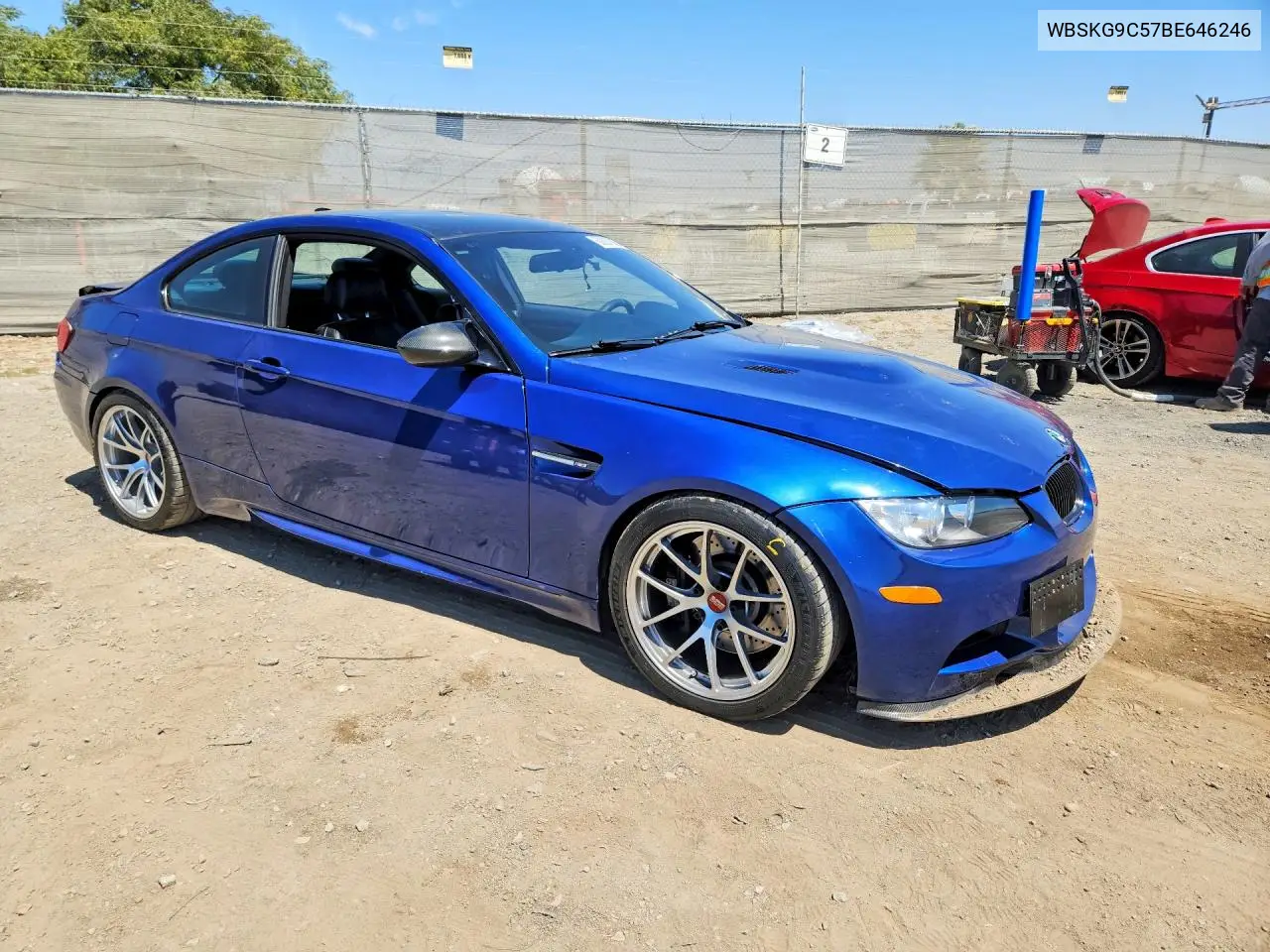 2011 BMW M3 VIN: WBSKG9C57BE646246 Lot: 60837006