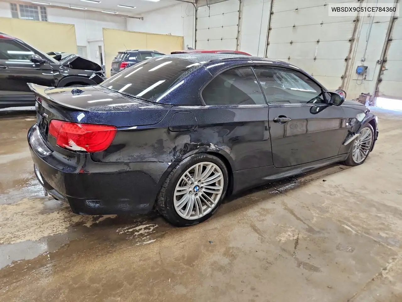 2012 BMW M3 VIN: WBSDX9C51CE784360 Lot: 55182526