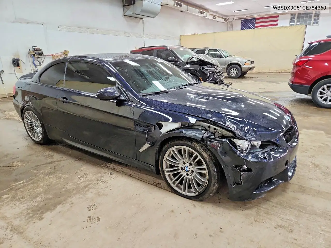 2012 BMW M3 VIN: WBSDX9C51CE784360 Lot: 55182526