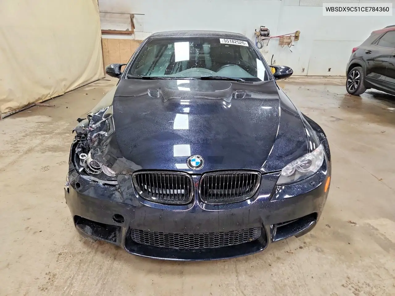 2012 BMW M3 VIN: WBSDX9C51CE784360 Lot: 55182526