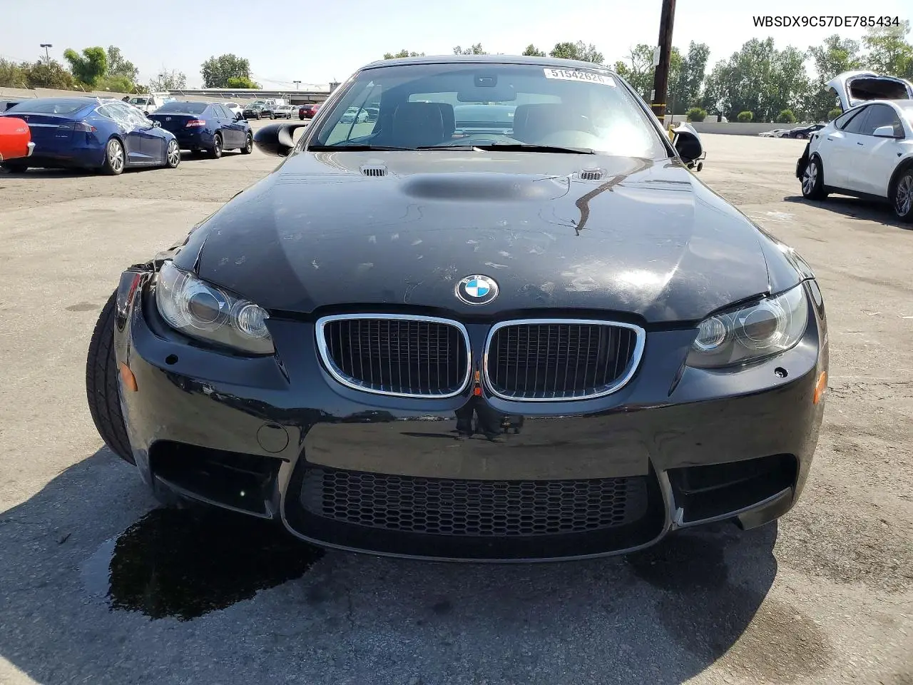 2013 BMW M3 VIN: WBSDX9C57DE785434 Lot: 51542626