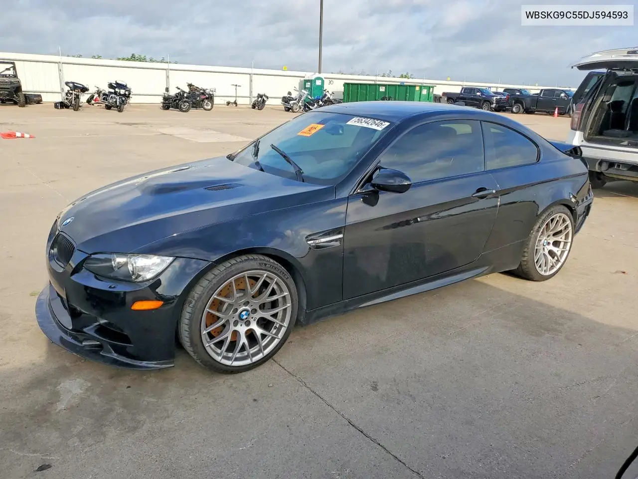 2013 BMW M3 VIN: WBSKG9C55DJ594593 Lot: 56342646
