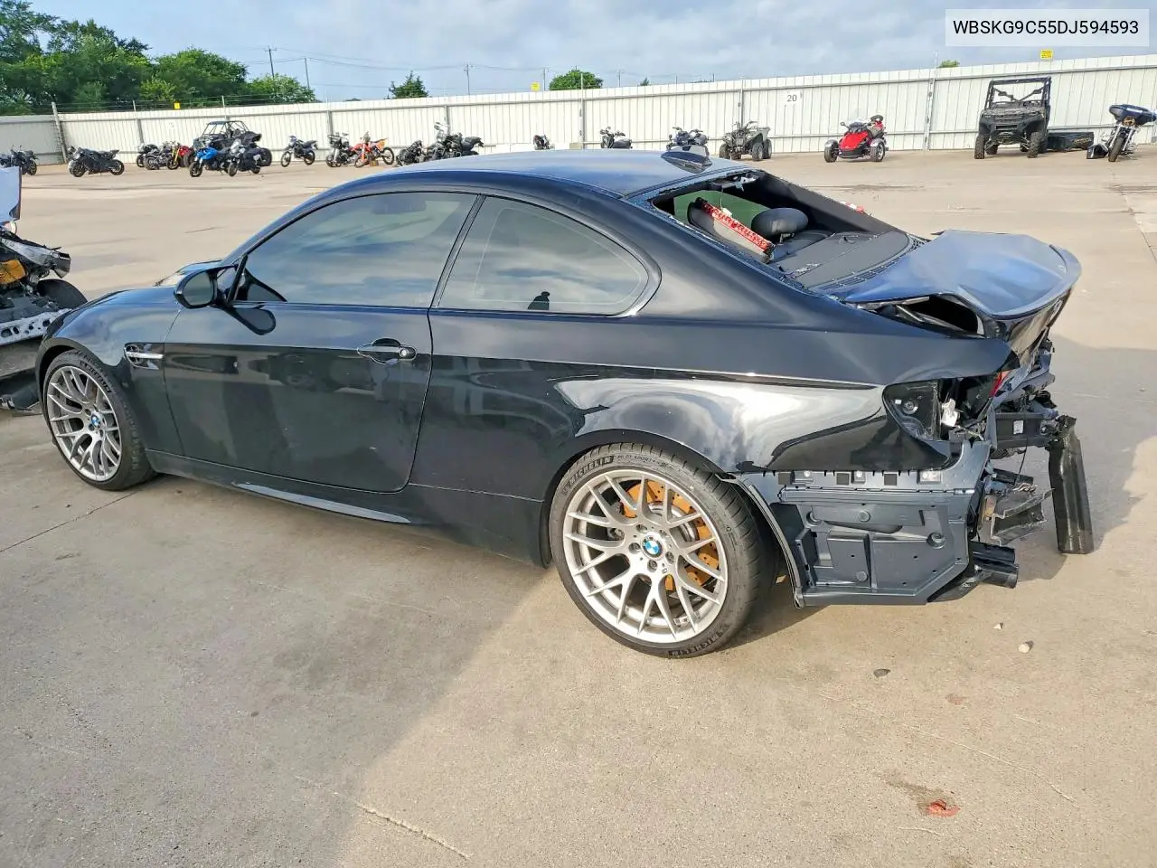 2013 BMW M3 VIN: WBSKG9C55DJ594593 Lot: 56342646