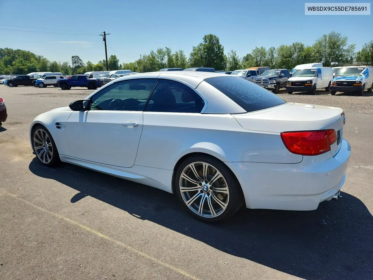 2013 BMW M3 VIN: WBSDX9C55DE785691 Lot: 60387986