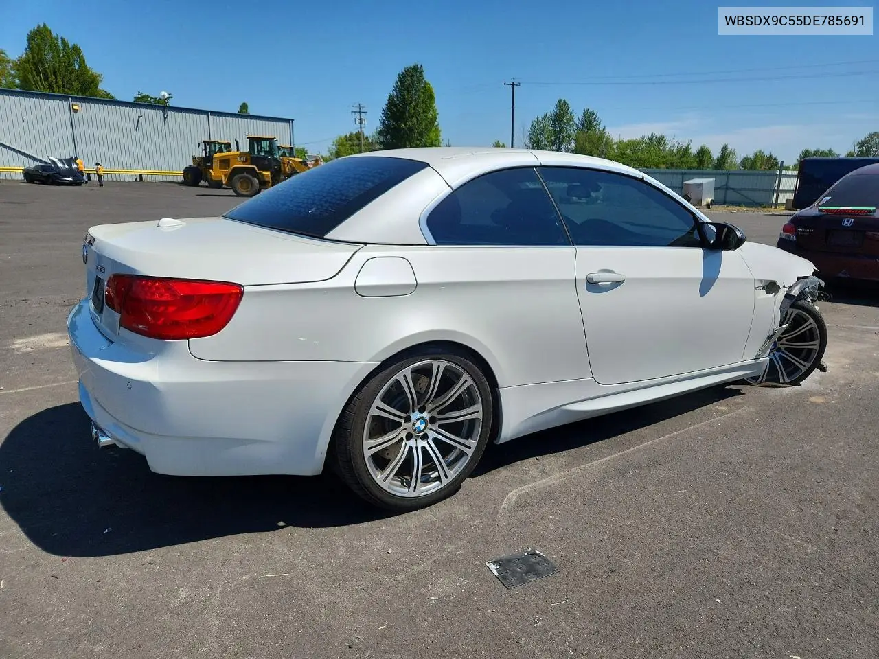2013 BMW M3 VIN: WBSDX9C55DE785691 Lot: 60387986