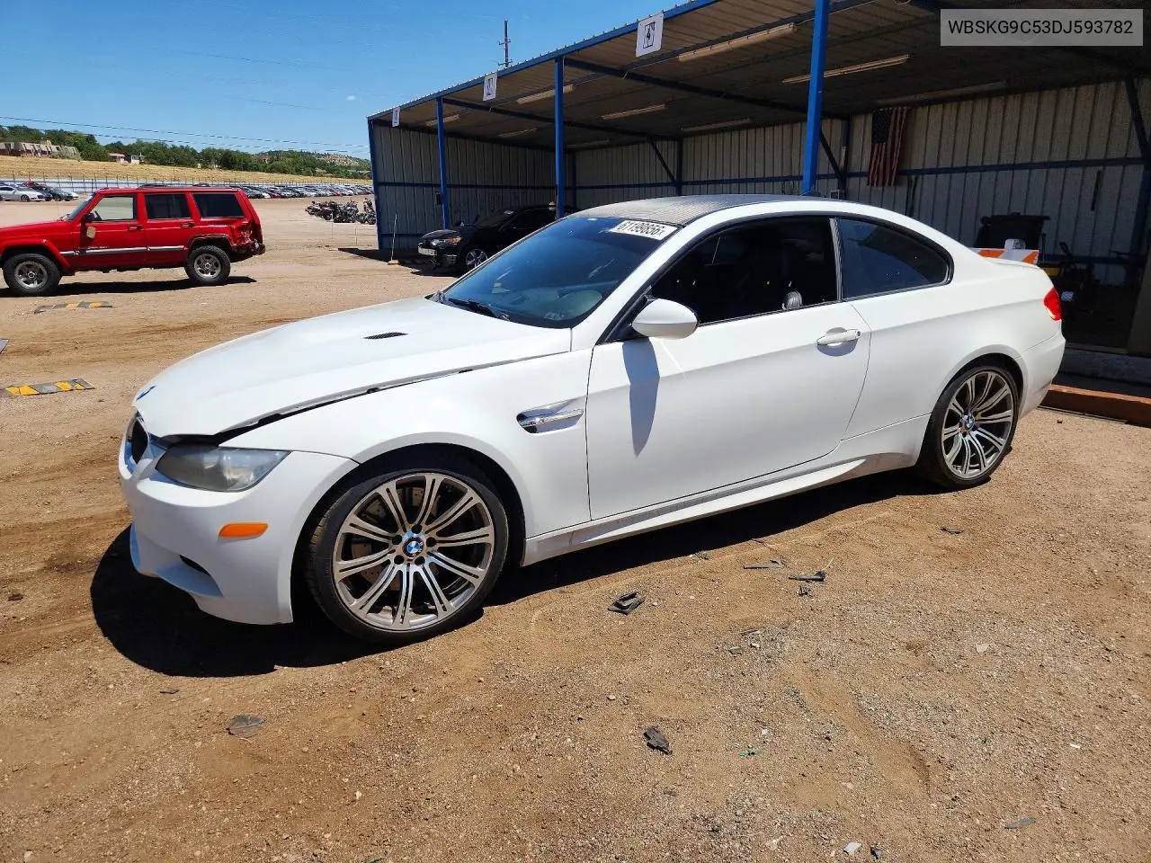 2013 BMW M3 VIN: WBSKG9C53DJ593782 Lot: 61199856