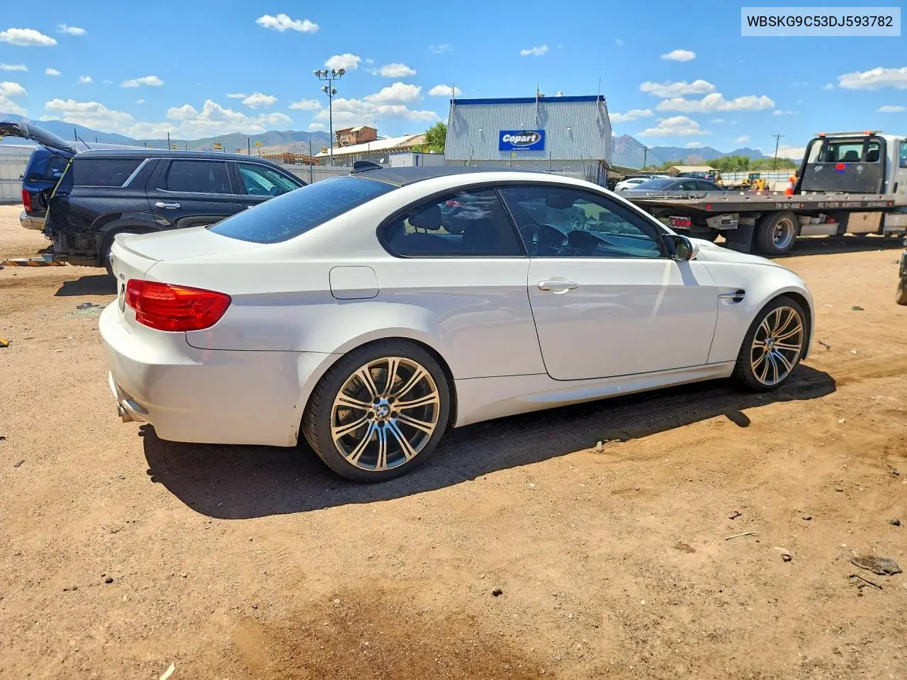 2013 BMW M3 VIN: WBSKG9C53DJ593782 Lot: 61199856