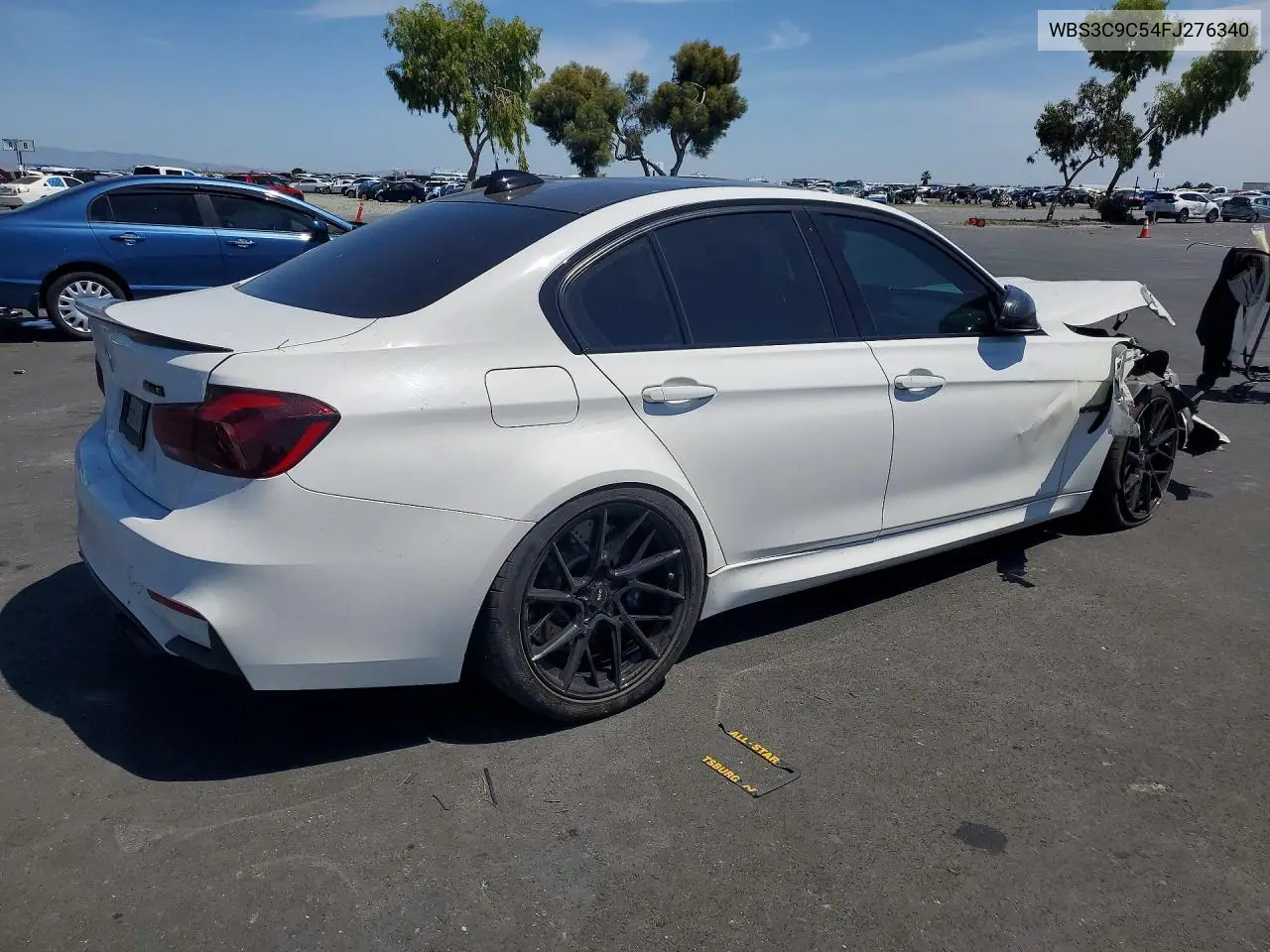 2015 BMW M3 VIN: WBS3C9C54FJ276340 Lot: 54426746