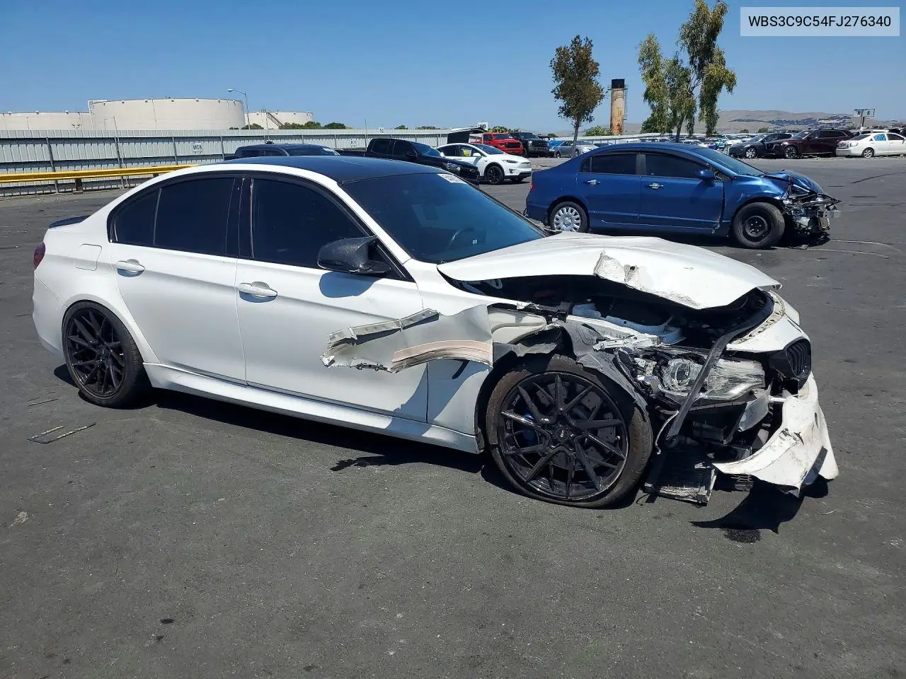 2015 BMW M3 VIN: WBS3C9C54FJ276340 Lot: 54426746