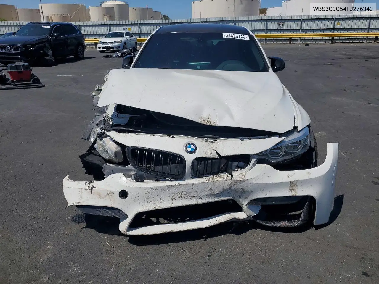 2015 BMW M3 VIN: WBS3C9C54FJ276340 Lot: 54426746