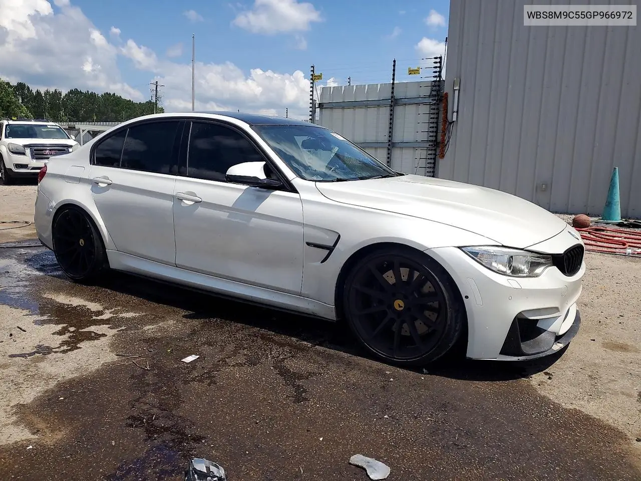 2016 BMW M3 VIN: WBS8M9C55GP966972 Lot: 59177296