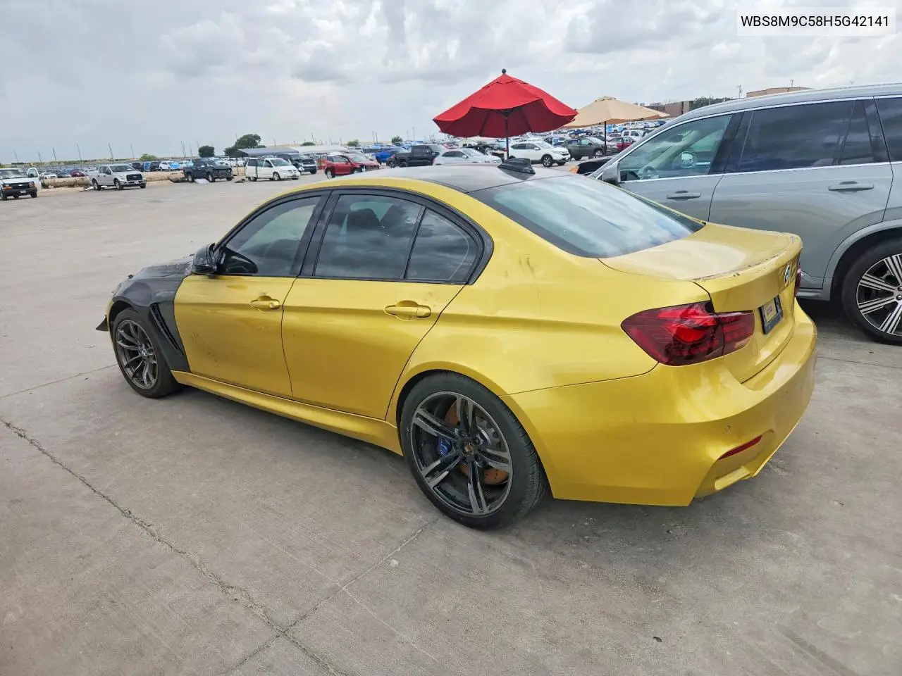 2017 BMW M3 VIN: WBS8M9C58H5G42141 Lot: 60440606