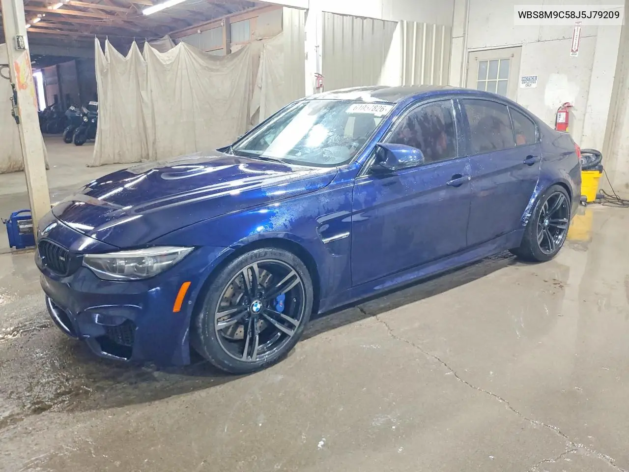2018 BMW M3 VIN: WBS8M9C58J5J79209 Lot: 61057826