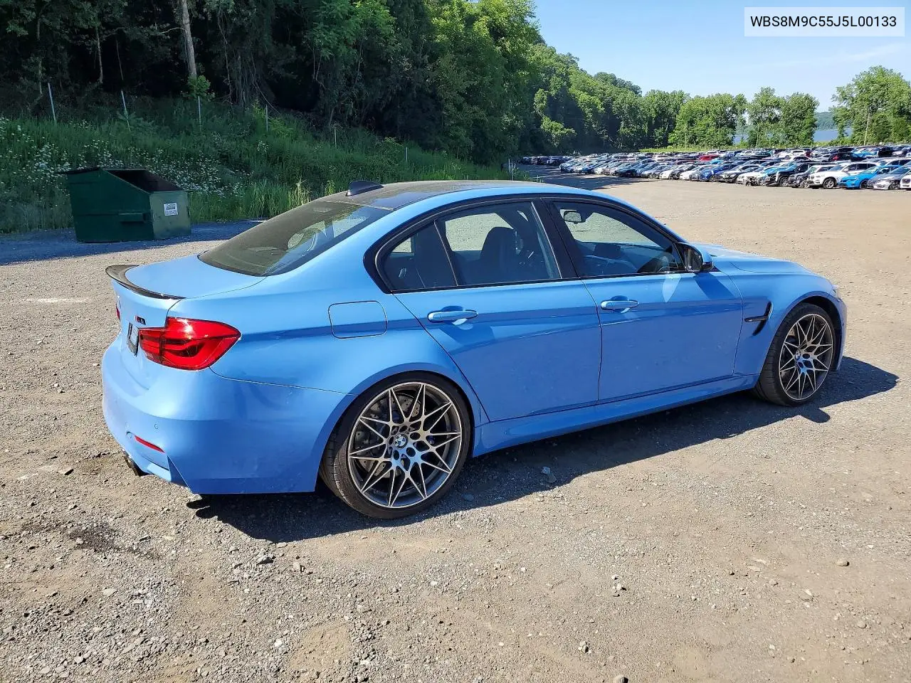 2018 BMW M3 VIN: WBS8M9C55J5L00133 Lot: 61572866