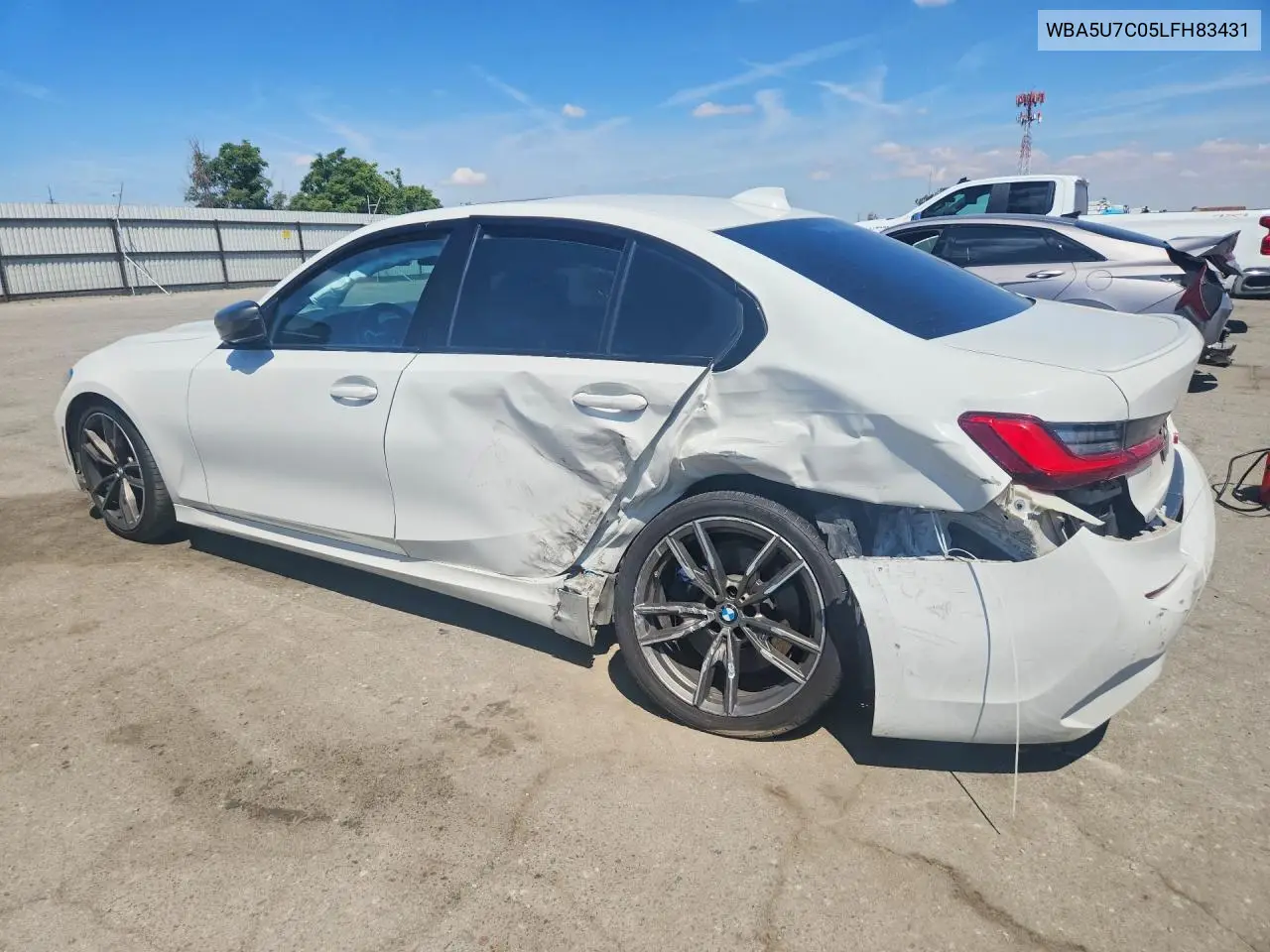 2020 BMW M340I VIN: WBA5U7C05LFH83431 Lot: 51022756