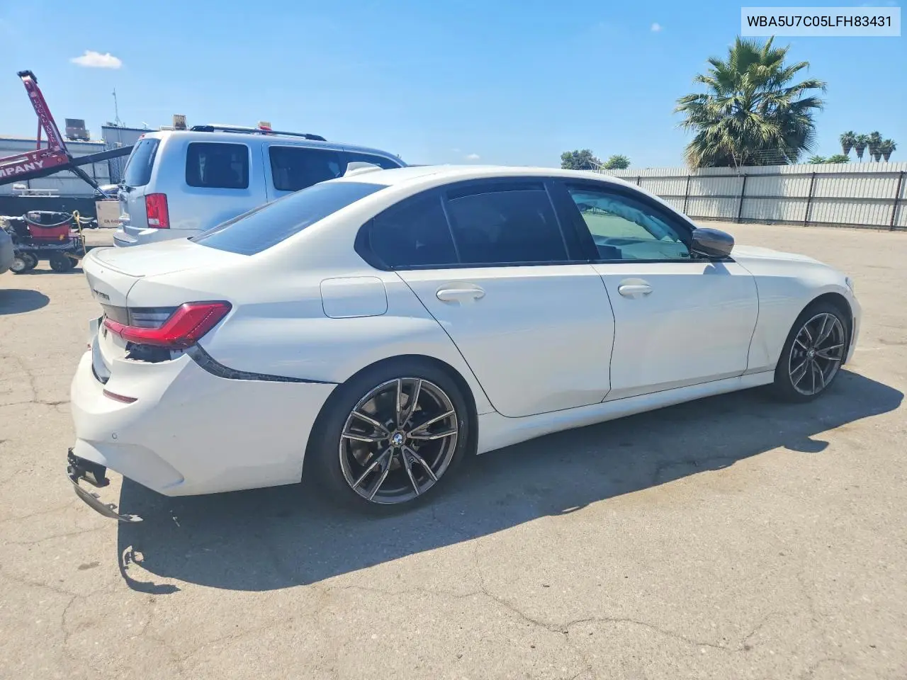2020 BMW M340I VIN: WBA5U7C05LFH83431 Lot: 51022756