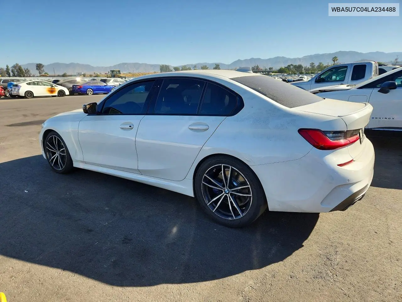 2020 BMW M340I VIN: WBA5U7C04LA234488 Lot: 53785116
