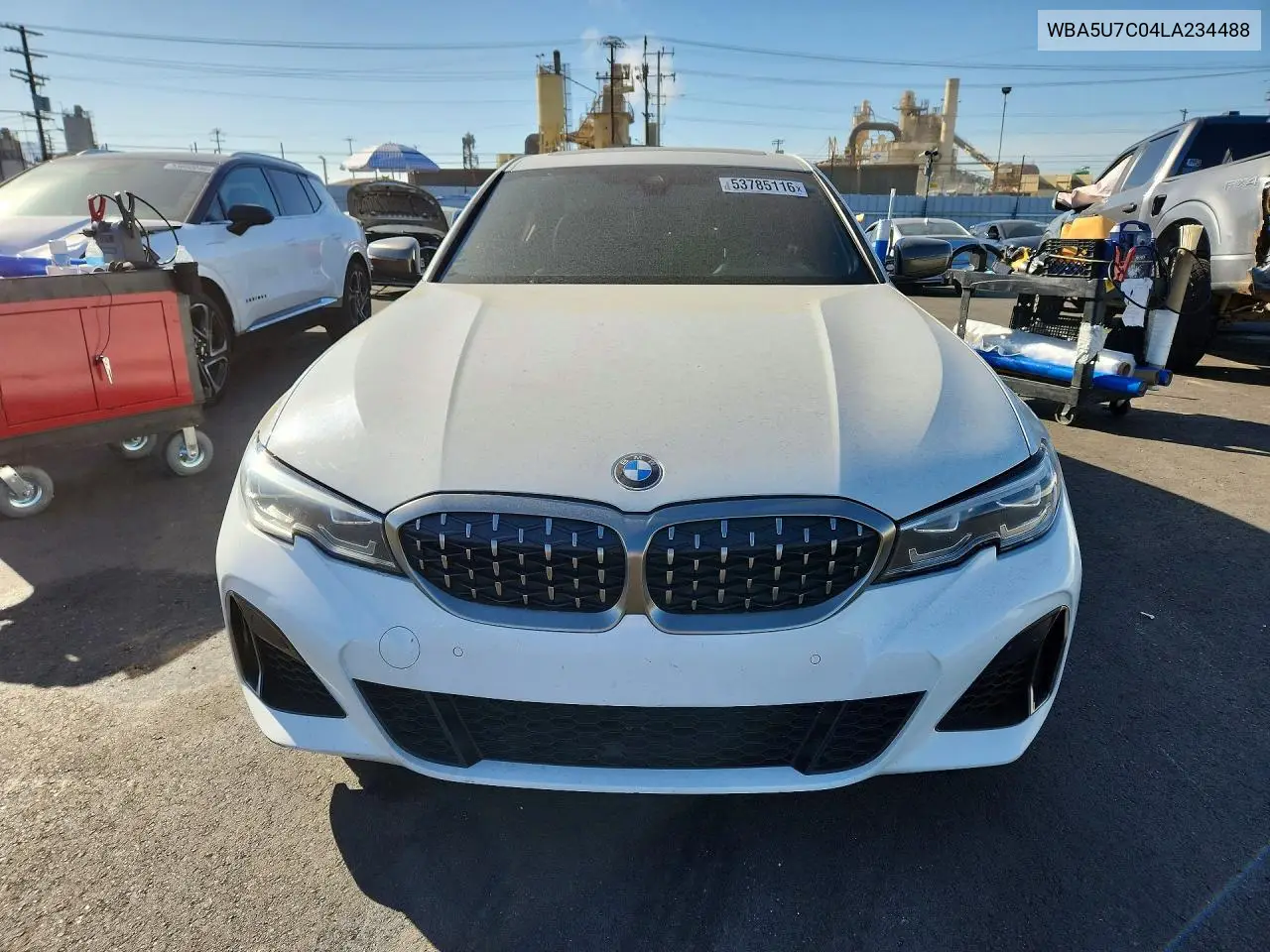 2020 BMW M340I VIN: WBA5U7C04LA234488 Lot: 53785116
