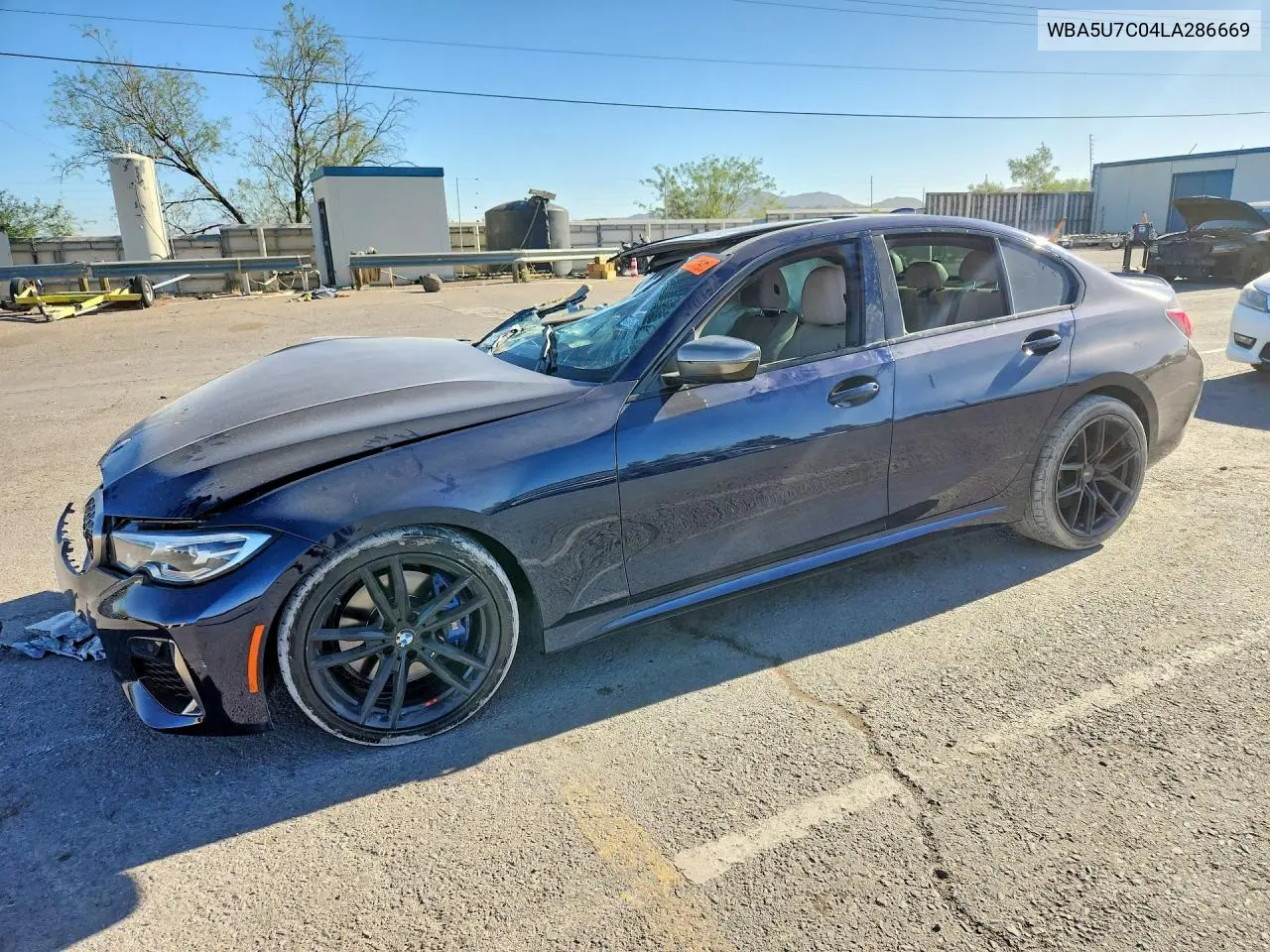 2020 BMW M340I VIN: WBA5U7C04LA286669 Lot: 54351256