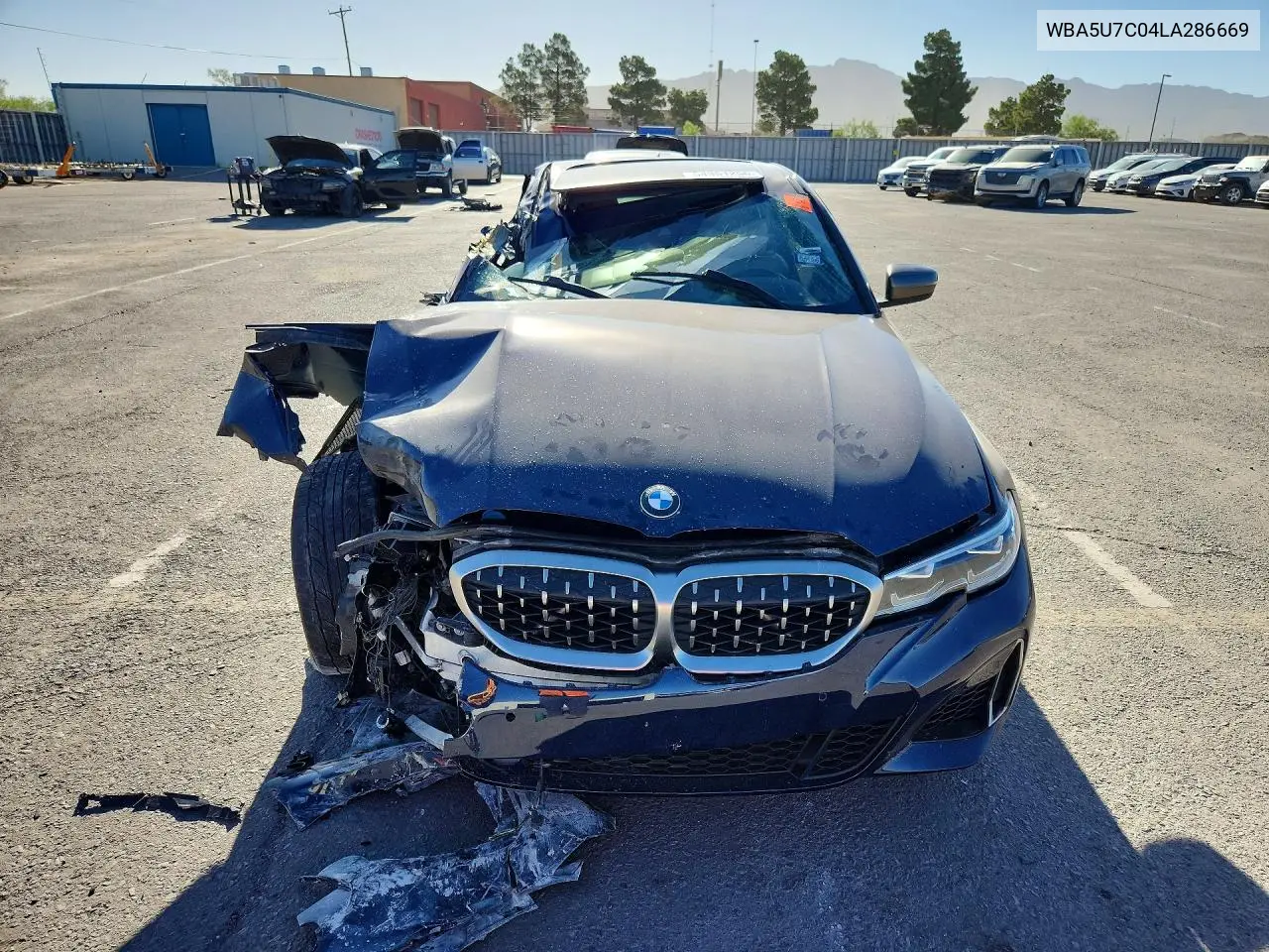 2020 BMW M340I VIN: WBA5U7C04LA286669 Lot: 54351256