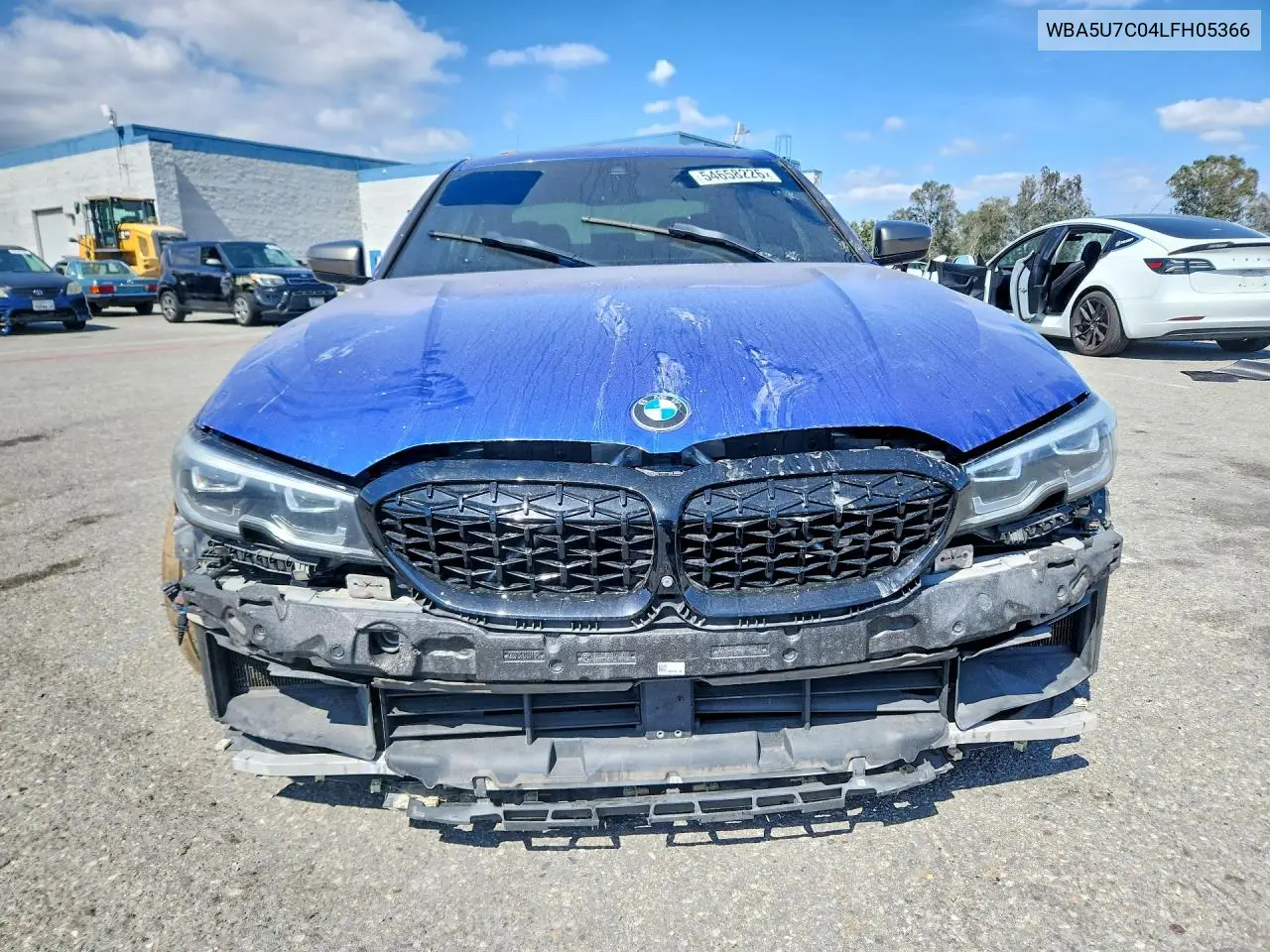 2020 BMW M340I VIN: WBA5U7C04LFH05366 Lot: 54658226
