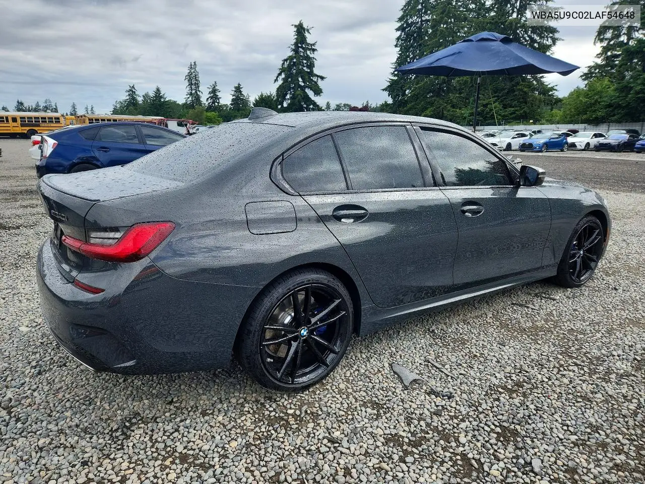 2020 BMW M340Xi VIN: WBA5U9C02LAF54648 Lot: 56175406