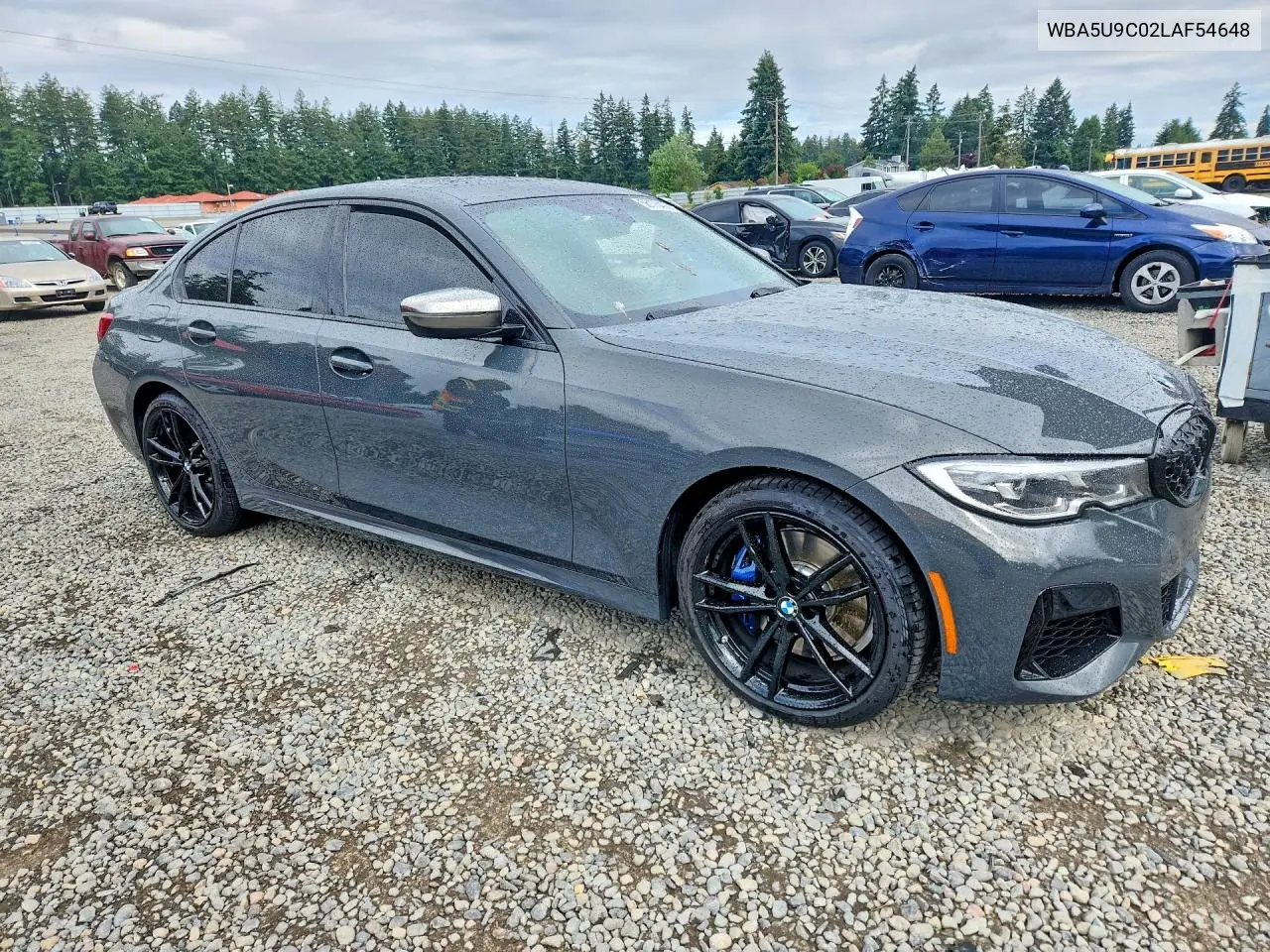2020 BMW M340Xi VIN: WBA5U9C02LAF54648 Lot: 56175406