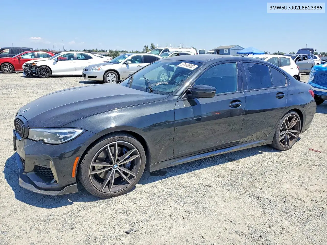 2020 BMW M340I VIN: 3MW5U7J02L8B23386 Lot: 57400526