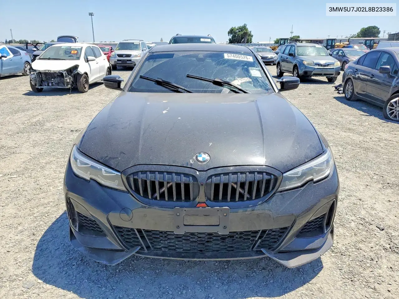 2020 BMW M340I VIN: 3MW5U7J02L8B23386 Lot: 57400526