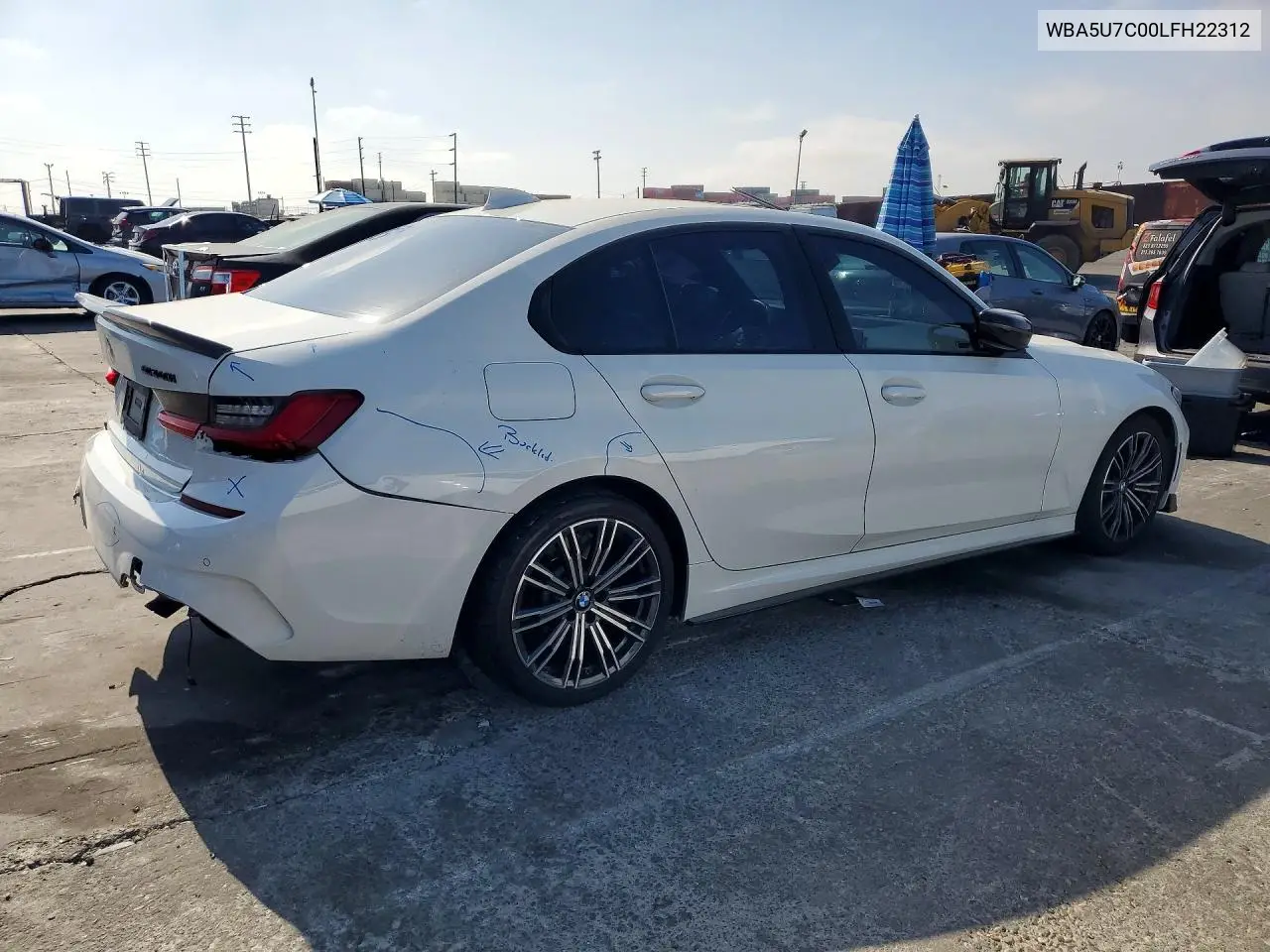 2020 BMW M340I VIN: WBA5U7C00LFH22312 Lot: 57579996